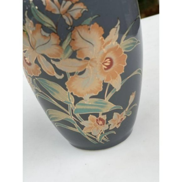 Vintage Shaddy Japanese‎ Vase  Hand Painted Porcelain - Picture 11 of 14